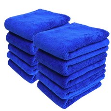 바로싹 양모걸레 손걸레 초극세사 다크블루, 10개