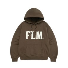 매장정품 필루미네이트 FILLUMINATE FLM 스티치 로고 후디-브라운 FBESUTH079BR 134956
