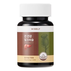 와이즐리 간건강 피로회복 밀크씨슬 비타민B군 7종(2개월분), 1세트, 60정