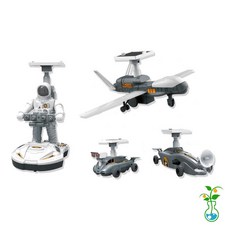 과학실험키트-4in1 태양광 우주 탐사대-태양광 에너지원리키트 친환경에너지학습