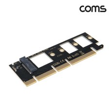 컴스 M.2 NVME SSD to PCI-E 16x 어댑터 변환 카드