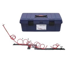 창의과학 자석홀더 창작품 롤러코스터 조립하기/ 비즈구슬 집중력 블랙맞추기놀이 6세, 1개