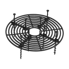 화분 그리드 절단 가능한 꽃 커버 식물 보호대 야외 원예 실내, 02 Black 19cm, 1개