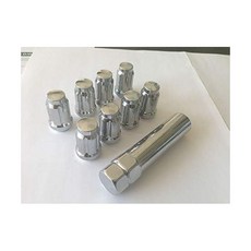NB-AERO 20pcs 크롬 12mm x 1.25 애프터마켓 휠 러그 너트 장착 2008 스바루 포레스터 OEM 림 장착 가능 구매자가 사양 검토 필요, NB-AERO 20pcs 크롬 12mm x 1.25 애