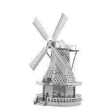 엠파이어 스테이트 빌딩 금속 퍼즐 모델 모형 키트 레이저 컷 직소, 1. Dutch windmill, 1개