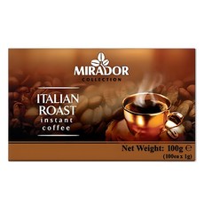 미라도 이탈리안 로스트 원두커피스틱, 1g, 100개입, 1개