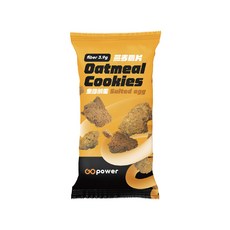 GOpower果果能量 燕麥脆片【金沙鹹蛋】高蛋白 蛋白質 健身補給, 1包, 40g