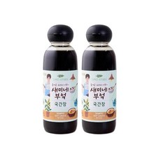 샘표 새미네부엌 국간장 450ml 2개 불고기 엄마손맛, 1세트