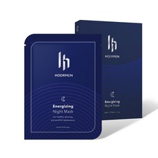 HODRMEN男研堂 夜間充電面膜, 1個, 夜間充電1盒/共4片(單片約$99)