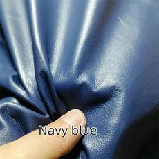 풀 그레인 컬러풀 타이가 퍼스트 레이어 가죽 공예 재료 크로스 패턴 소가죽 DIY 액세서리, [00] Navy Blue, [00] 20x20cm