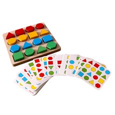 너드마켓 치매예방 놀이기구 게임 어르신 노인 퍼즐 맞추기, 1인용, 1개