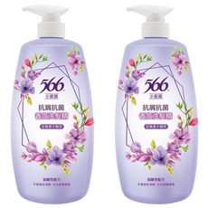 566 抗屑抗菌香氛洗髮精 小蒼蘭 專櫃級奢華香氛 溫和滋潤頭髮, 800g, 2瓶