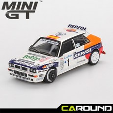 미니지티(1131) 1:64 란치아 델타 Integrale Evoluzione No.1 1993 몬테카를로 랠리, 1개