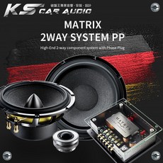 BRAX Matrix 2-way system PP 德國製造 兩音路分音喇叭 岡山破盤王