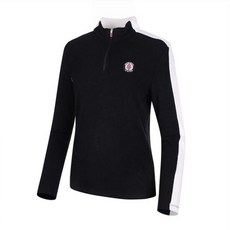 마코 (여성)배색 포인트 반집업 티셔츠_MLW4TH61 3081137