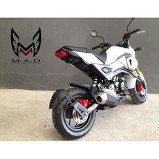 M.A.D 改裝後擋泥板，適用於 Msx 125 SF Z125 CPI MX150, 1個