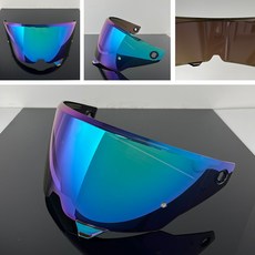 MF509 쉴드 호환 ILM MF509 MF510 헬멧 렌즈 선스크린 오토바이 헬멧 쉴드, Rainbow-Day Use Only, 1개