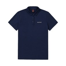 몽벨 여성 기본 카라 반팔 티셔츠 [NAVY]