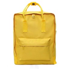 학생 가방 기내 Schoolbag 패션 경량 간단한 여행 배낭 수하물 컴퓨터 대용량, 20 in s, Yellow