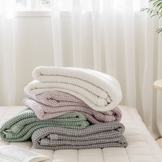 파르페by알레르망 모먼트 모달와플 피그먼트 블랭킷 MINI