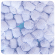 冬天保暖多彩棉花球 鼠用棉花球 倉鼠保暖棉花球 黃金鼠/三線鼠/倉鼠棉花, 35g, 1個