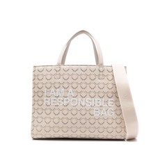 V°73 리스폰서빌리티 로고 토트 백