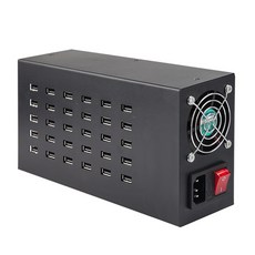 24개 동시 USB 충전 휴대폰 대량 충전기 0개 6개, A. 16포트 100W 세대 1.25A 안드로, A. 16포트 100W 세대 1.25A 안드로