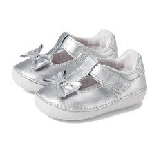 Stride Rite Baby-Girls Sm Ashtyn 실버 4.5 유아