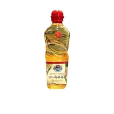 식자재 도매 유통) 옥수수식용유(백설 900ml) x4개 [BAZ76363], 900ml, 1세트