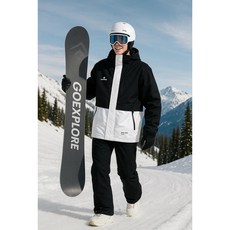 남녀공용 스키복 상하의 세트 스노보드복 세트