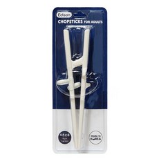 에디슨 성인 오른손용 젓가락, 아이보리, 1개