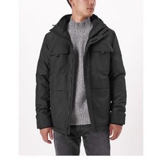 A&F 全天候科技抓絨立領夾克外套 防風擋水刷毛連帽外套 高彈性禦寒保暖風衣 男版