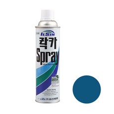일신 락카 스프레이 청색 300g 도색 리폼 뿌리는 페인트