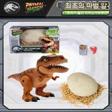 공룡알 부화 쥬라기 공룡 키덜트 무선조종 랩터 장난감, 티라노사우루스 렉스 매직 알 57821