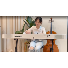 TERENCE 電子琴, 白色, 1個
