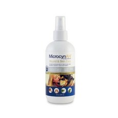 MicrocynAH 麥高臣 寵物傷口皮膚護理噴霧，溫和多功能，獸醫推薦, 1個, 神仙水4oz, 237ml