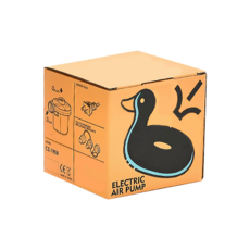 可愛藍色虎鯨造型充氣泳圈，兒童游泳圈，安全無毒材質，輕巧易攜帶，夏日玩水必備, 打氣筒, 1個