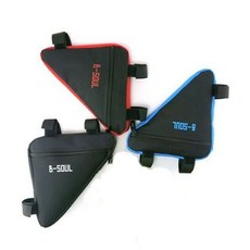 비소울 삼각 프레임백 안장 가방 자전거용품 _20260101EA, 블랙