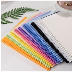 미래마켓 국산 루즈링 바인더링 루즈리프 셀프제본 5개, 투명, 10mm