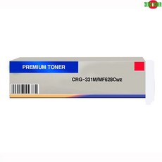 호환토너 교체용 캐논 MF628Cwz CRG 331M 빨강 카트리지 대용량 재생 토너 잉크 프린터 완제품 호환 레이저, 없음