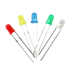 아두이노 3파이(3mm) LED (백색), 1개