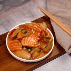 [셰프장] 송이버섯 연어장 짜지않은 간장 생 연어장 (500g 400g+400g 500g+500g) 임산부 어린이 아이 환자식 환자 건강식 노인 어르신 보양식, 단짠, 500g+500g