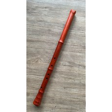 雅典樂器世界 極品 G調 紅檀木 六孔 洞簫 南簫 大頭簫, 1個