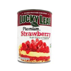 Lucky Leaf 派餡 草莓派餡 藍莓派餡 櫻桃派餡 595g 罐頭 21oz, 1個