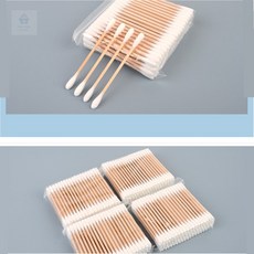 다소니디자인 나무 면봉 400개 메이크업면봉
