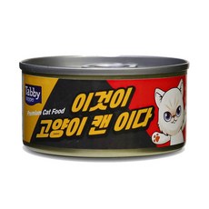 테비 이것이 고양이 캔이다 3종_선택, 24개, 85g, 치킨