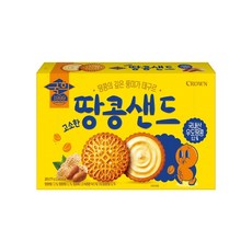 크라운 고소한 땅콩샌드, 279g, 1개