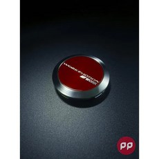 PP保勁 WORK EMOTION 中心蓋 銀圈紅面 平頂, 1個, 單個