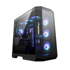 MSI微星 MAG PANO M100R PZ WHITE 電腦機殼 主機外殼 電競桌機 全景視窗, 1個