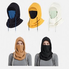 바르막라바 오토바이 넥워머 발라클라바 런닝 바라클라바 넥워머 방한 마스크 모자 목워머 페이크목폴라 겨울 dew+9830Af, 페이크목폴라후드 XD 옐로우, 쿠팡오너클랜 본상품선택